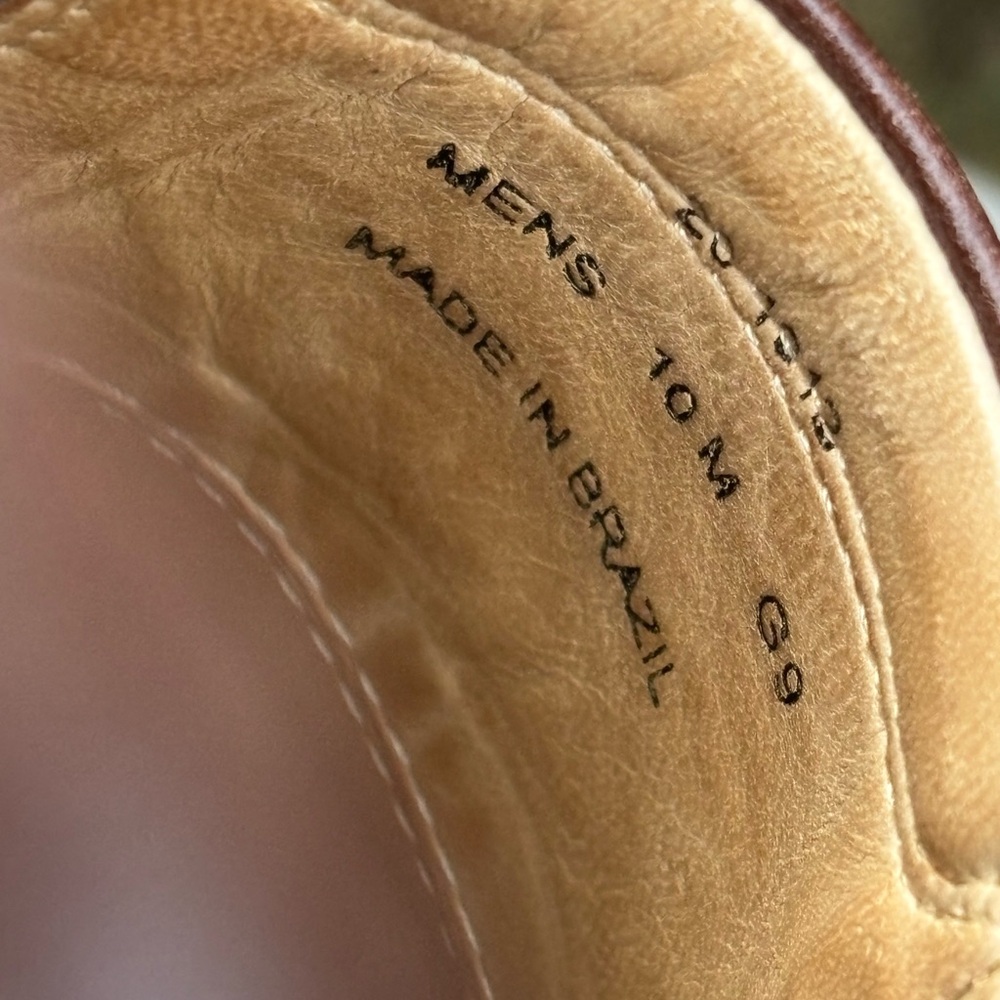 Johnston & Murphy Rich Brown Leather Slip-Ons - Picture 12 of 16